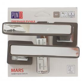 Ручка раздельная Punto (Пунто) MARS QR/HD GR/CP-23 графит/хром